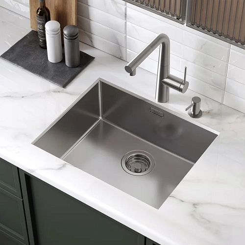 Кухонная мойка IDDIS Prime (PRI54S0i77) нержавеющая сталь, сатин, 540x440 Кухонная мойка IDDIS Prime (PRI54S0i77) нержавеющая сталь, сатин, 540x440