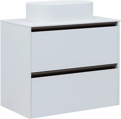 Тумба под раковину Allen Brau Activity 80 1.34012.WM белый матовый/олива брашированная Тумба под раковину Allen Brau Activity 80 1.34012.WM белый матовый/олива брашированная