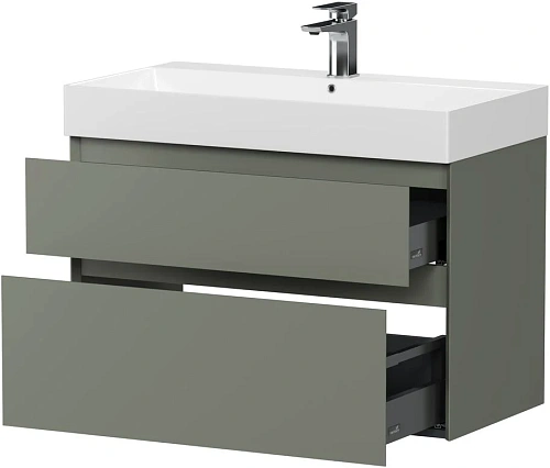 Тумба под раковину Allen Brau Infinity 85 1.210026.CGM олива матовый Тумба под раковину Allen Brau Infinity 85 1.210026.CGM олива матовый