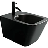 Биде подвесное Ceramica Nova METRIC CN3008MB черный матовый