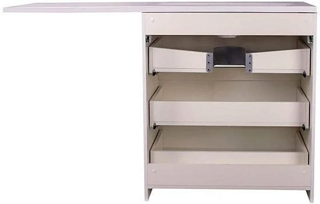 Тумба под раковину Style Line Даллас 140, 3 ящика, Люкс белая СС-00002221 Тумба под раковину Style Line Даллас 140, 3 ящика, Люкс белая СС-00002221