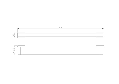 Полотенцедержатель Wonzon & Woghand хром (WW-9712-60CM) Полотенцедержатель Wonzon & Woghand хром (WW-9712-60CM)