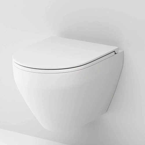 Унитаз подвесной AM.PM Spirit V2.0 C701700MWSC FlashClean с сиденьем микролифт, белый матовый Унитаз подвесной AM.PM Spirit V2.0 C701700MWSC FlashClean с сиденьем микролифт, белый матовый