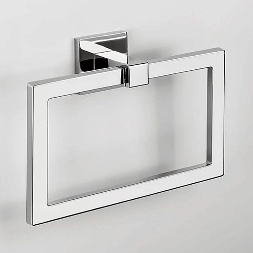 Полотенцедержатель Colombo Basic Q B3731.CR кольцевой 19,4x13,7см, хром Полотенцедержатель Colombo Basic Q B3731.CR кольцевой 19,4x13,7см, хром