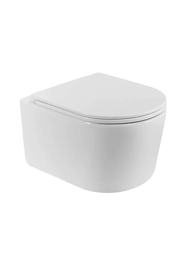 Унитаз подвесной BelBagno UNIQUE BB007CH-TOR/SC безободковый с сиденьем и смывом TORNADO Унитаз подвесной BelBagno UNIQUE BB007CH-TOR/SC безободковый с сиденьем и смывом TORNADO