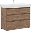 Тумба под раковину Aquanet Nova Lite 100 дуб рустикальный (3 ящика) 00302480 Тумба под раковину Aquanet Nova Lite 100 дуб рустикальный (3 ящика) 00302480