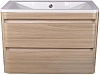 Тумба под раковину Style Line Атлантика 90, Люкс ясень перламутр, PLUS СС-00002219