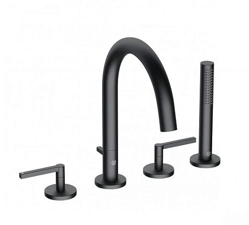 Смеситель для ванны Kludi NOVA FONTE 204253915 черный матовый Смеситель для ванны Kludi NOVA FONTE 204253915 черный матовый