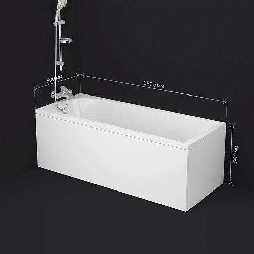 Акриловая ванна AM.PM Spirit W72A-180-080W-A2 180x80 Акриловая ванна AM.PM Spirit W72A-180-080W-A2 180x80