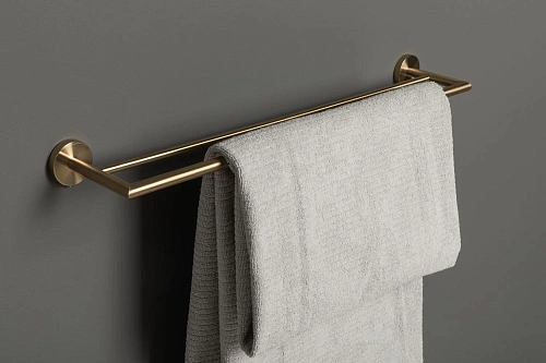 Полотенцедержатель Allen Brau Priority 6.31012-GB золото браш Полотенцедержатель Allen Brau Priority 6.31012-GB золото браш