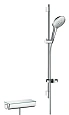 Душевой гарнитур Hansgrohe Ecostat Select/Raindance Select S 150 3jet/Combi 27037400 с термостатом Душевой гарнитур Hansgrohe Ecostat Select/Raindance Select S 150 3jet/Combi 27037400 с термостатом