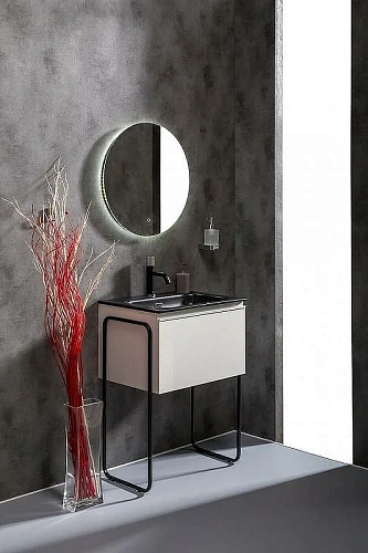 Тумба под раковину Armadi Art VALLESSI 60 белая глянец 837-060-W Тумба под раковину Armadi Art VALLESSI 60 белая глянец 837-060-W