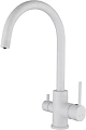 Смеситель для кухни Kaiser 26744-4 под фильтр, белый Смеситель для кухни Kaiser 26744-4 под фильтр, белый