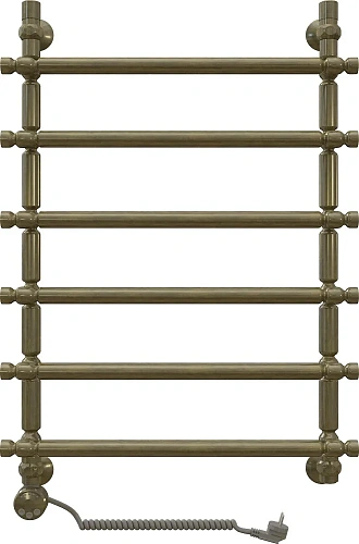 Полотенцесушитель электрический EWRIKA Медея B3 80х50 L, состаренная бронза 473278 Полотенцесушитель электрический EWRIKA Медея B3 80х50 L, состаренная бронза 473278