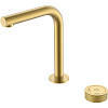 Картинка анонса товара «смеситель для раковины boheme tech matt gold 158-mg»