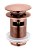 Картинка анонса товара «донный клапан boheme  612/2-brb автомат (клик-клак) brushed bronze c переливом»