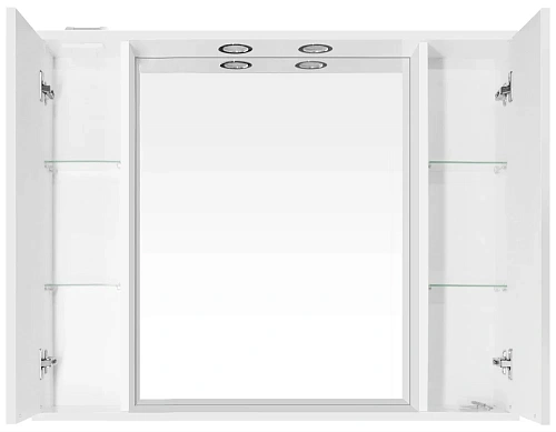 Зеркальный шкаф Style Line Жасмин 1000/С ЛС-00000586 Зеркальный шкаф Style Line Жасмин 1000/С ЛС-00000586