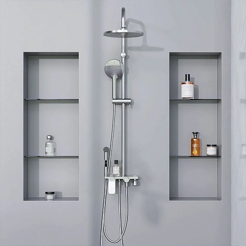 Душевая система Damixa Jupiter 977770000 хром Душевая система Damixa Jupiter 977770000 хром