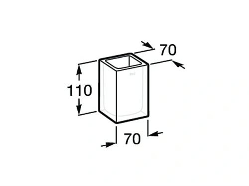 Стакан Roca Ice 816860013 Стакан Roca Ice 816860013