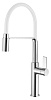 Картинка анонса товара «смеситель для кухни rush (ms9035-35white) с гибким изливом»