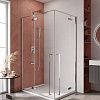 Душевой уголок CEZARES LINER-AH-2-120/90-C-Cr-L 120x90см стекло прозрачное, профиль хром Душевой уголок CEZARES LINER-AH-2-120/90-C-Cr-L 120x90см стекло прозрачное, профиль хром