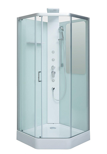 Душевая кабина Aquanet Passion P 90x90, прозрачное стекло Душевая кабина Aquanet Passion P 90x90, прозрачное стекло