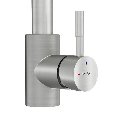 Смеситель для кухни AM.PM X-Joy S F85B07511 с вытягивающимся изливом, сатин Смеситель для кухни AM.PM X-Joy S F85B07511 с вытягивающимся изливом, сатин