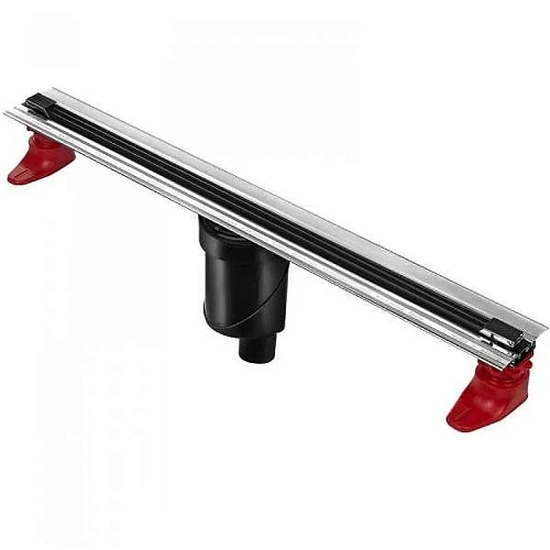 Душевой лоток BERGES SUPER Slim 600 нержавеющая сталь, решетка матовый черный, S-сифон D50/110 верти 095052 Душевой лоток BERGES SUPER Slim 600 нержавеющая сталь, решетка матовый черный, S-сифон D50/110 верти 095052