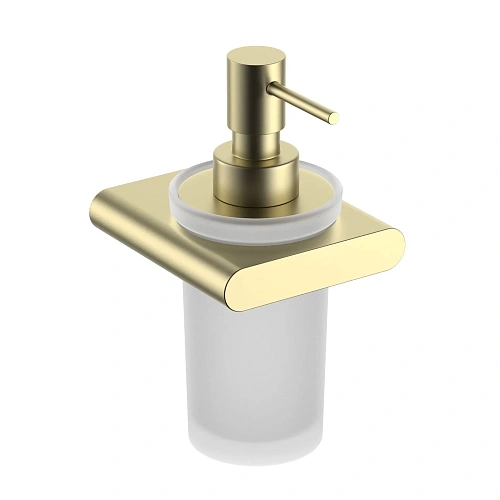 Дозатор жидкого мыла Timo Luiro 18439/17 золото матовое Дозатор жидкого мыла Timo Luiro 18439/17 золото матовое