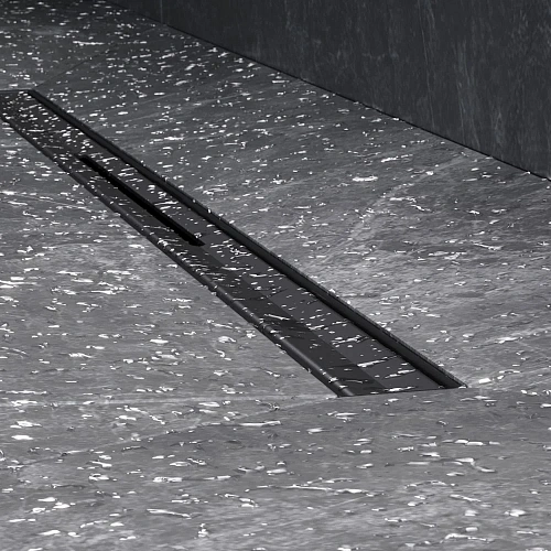 Душевой лоток AM.PM Master Flow W01SC-S11-060-05BM slim line 60см, черный матовый Душевой лоток AM.PM Master Flow W01SC-S11-060-05BM slim line 60см, черный матовый