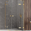 Душевая перегородка NEW TRENDY AVEXA GOLD SHINE 80x110x200 EXK-1860 золото Душевая перегородка NEW TRENDY AVEXA GOLD SHINE 80x110x200 EXK-1860 золото
