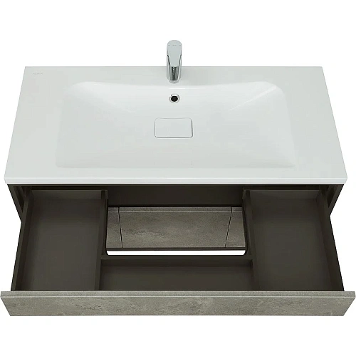 Тумба под раковину Aquaton Уэльс 100 графит 1A267601WA6A0 new Тумба под раковину Aquaton Уэльс 100 графит 1A267601WA6A0 new