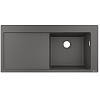 Картинка анонса товара «кухонная мойка hansgrohe 450 с крылом s514-f450 43314290, серый камень встраиваемая»