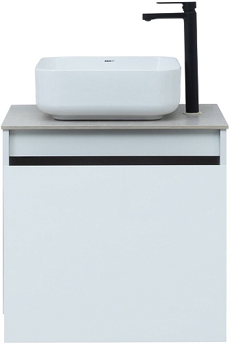 Тумба под раковину Aquanet Nova Lite 60 белый (1 ящик) 00242574 Тумба под раковину Aquanet Nova Lite 60 белый (1 ящик) 00242574