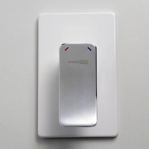Смеситель для душа WasserKRAFT Aller 10651WHITE белый/хром Смеситель для душа WasserKRAFT Aller 10651WHITE белый/хром