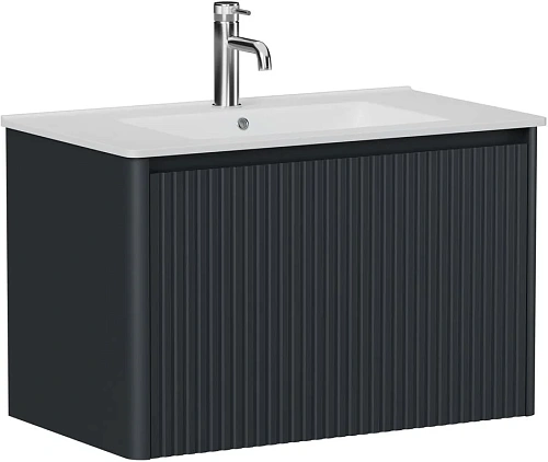 Тумба под раковину Allen Brau Gravity 80 1.370017.AM антрацит матовый Тумба под раковину Allen Brau Gravity 80 1.370017.AM антрацит матовый
