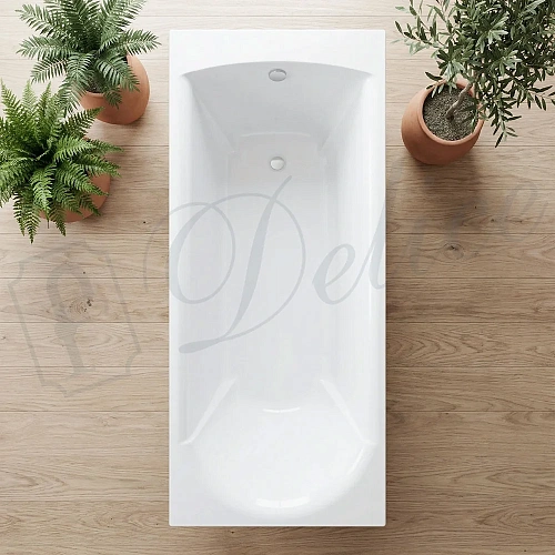 Ванна из искусственного камня Delice Astra 150х70 DLR330053-G глянцевая Ванна из искусственного камня Delice Astra 150х70 DLR330053-G глянцевая