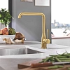 Смеситель для кухни GROHE Essence New, холодный рассвет матовый (30269GN0) Смеситель для кухни GROHE Essence New, холодный рассвет матовый (30269GN0)
