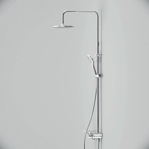 Душевая система AM.PM Gem F0790700 верхний душ 220мм хром Душевая система AM.PM Gem F0790700 верхний душ 220мм хром