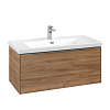 Картинка анонса товара «тумба под раковину villeroy &amp; boch subway 3.0 oak kansas / oak kansas c56900rh»