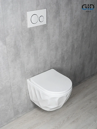 Унитаз подвесной Tornado Gid Tr2196TFX 62263Y белый 49x35.5x34 с крышкой микролифт Унитаз подвесной Tornado Gid Tr2196TFX 62263Y белый 49x35.5x34 с крышкой микролифт