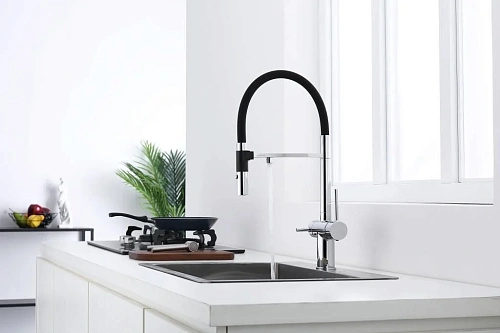 Смеситель для кухни Paulmark Gravity хром Gr213888-CR Смеситель для кухни Paulmark Gravity хром Gr213888-CR