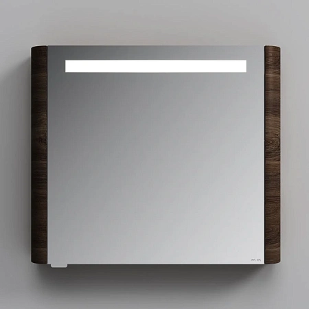 Зеркальный шкаф AM.PM Sensation M30MCL0801NF левый, 80 см, с подсветкой, орех Зеркальный шкаф AM.PM Sensation M30MCL0801NF левый, 80 см, с подсветкой, орех