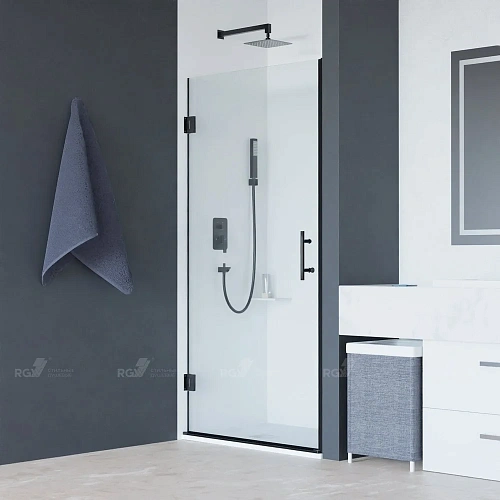 Душевая дверь RGW Hotel HO-011B 600 мм Easy Clean черный 350601106-14 Душевая дверь RGW Hotel HO-011B 600 мм Easy Clean черный 350601106-14
