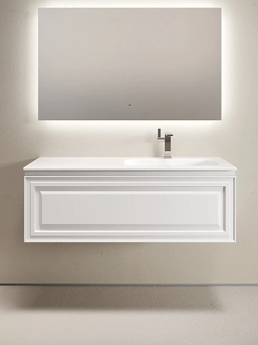 Тумба под раковину SANCOS Very VR120RW правая 1195х445х406 Bianco подвесная Тумба под раковину SANCOS Very VR120RW правая 1195х445х406 Bianco подвесная