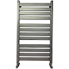 Картинка анонса товара «полотенцесушитель водяной ника modern лм-7 100/50 matt antique silver с вентилями (комплект люкс)»