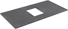Картинка анонса товара «столешница allen brau priority 1.31010.gr-s 80 graphite structure»