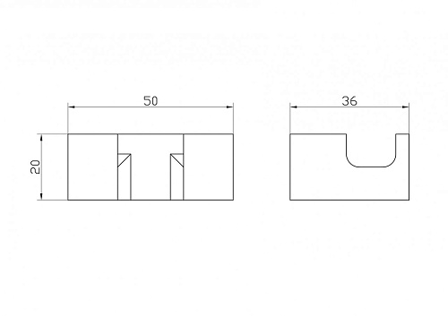Крючок Wonzon & Woghand хром (WW-9525) Крючок Wonzon & Woghand хром (WW-9525)