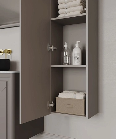 Шкаф-пенал Allen Brau Paris 35 1.360005.WM белый матовый Шкаф-пенал Allen Brau Paris 35 1.360005.WM белый матовый