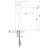 Смеситель для раковины Lemark Status LM4409C, хром Смеситель для раковины Lemark Status LM4409C, хром